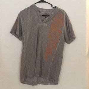 Men’s medium affliction henley T-shirt